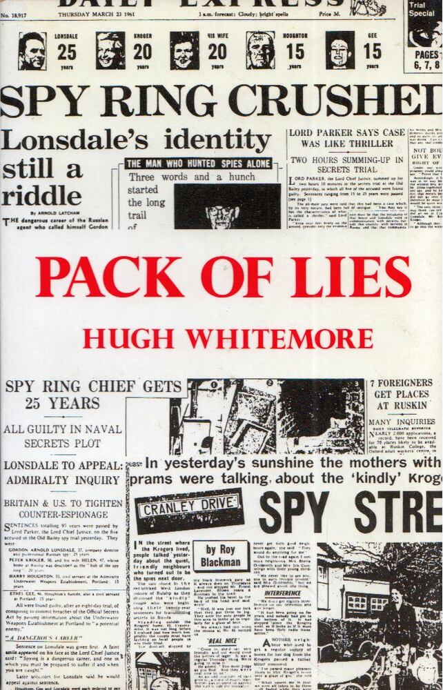 Hugh Whitemore - Pack of Lies [antikvár]