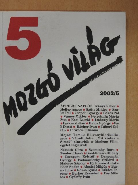 Almási Miklós - Mozgó Világ 2002. május [antikvár]