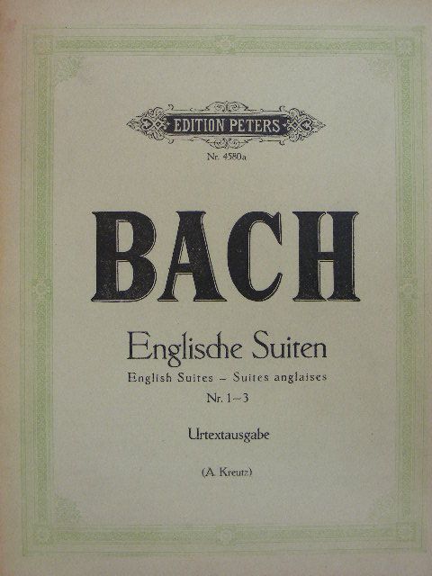 Alfred Kreutz - Englische Suiten Nr. 1-3/English Suites Nr. 1-3/Suites anglaises Nr. 1-3 [antikvár]