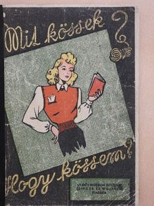 M. Recht Márta - Mit kössek? Hogy kössem? [antikvár]