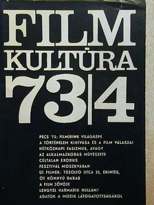 Almási Miklós - Filmkultúra 1973. július-augusztus [antikvár]
