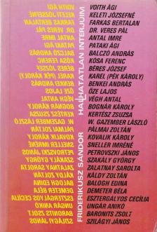 Friderikusz Sándor - Hal(l)hatatlan interjúim (dedikált) [antikvár]