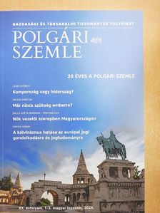 Borzán Anita - Polgári Szemle 2024/1-3. [antikvár]