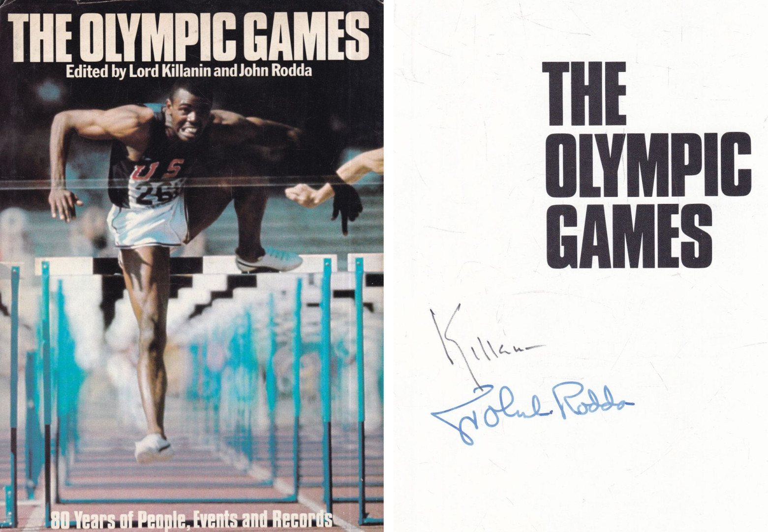 Lord Killanin, John Rodda - The Olympic Games (aláírt) [antikvár]