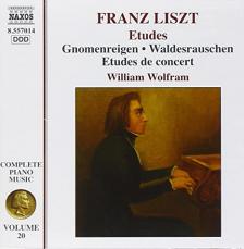 LISZT - ETUDES CD