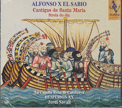 ALFONSO X EL SABIOLA - CANTIGAS DE SANTA MARIA,CD