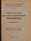 Bán Imre - Kereszt alatt nyögő magyar Izraelnek Hála-adó és Könyörgő imádsági [antikvár]