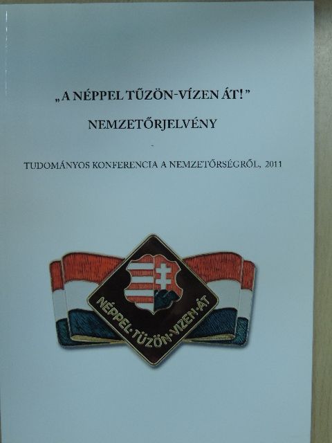 Kedves Gyula - "A néppel tűzön-vízen át!" - Nemzetőrjelvény [antikvár]