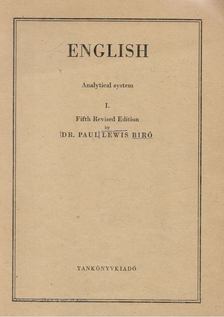 Bíró Lajos Pál - English I. [antikvár]