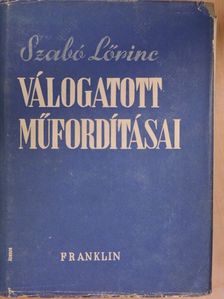 Ben Jonson - Szabó Lőrinc válogatott műfordításai [antikvár]