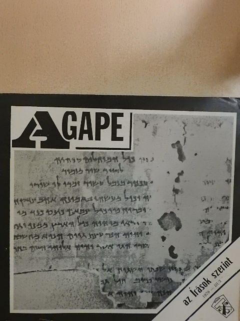 Antal Mária - Agape 1979/3. [antikvár]