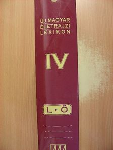 Új magyar életrajzi lexikon IV. (töredék) [antikvár]