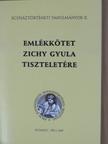 Bánkuti Gábor - Emlékkötet Zichy Gyula tiszteletére [antikvár]
