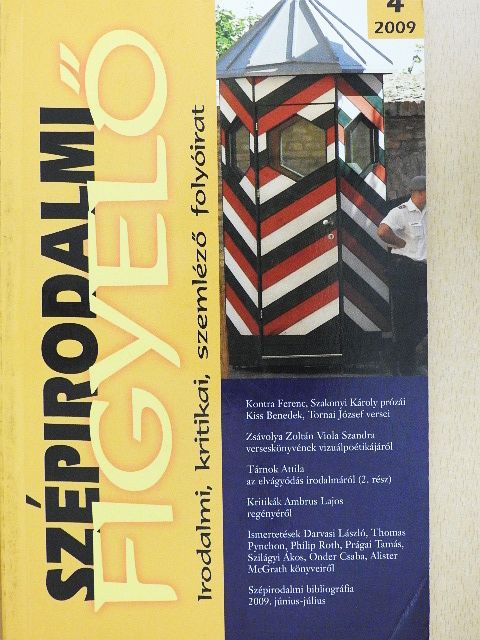 Alister McGrath - Szépirodalmi Figyelő 2009/4. [antikvár]
