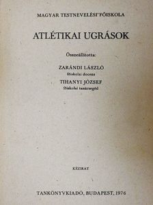 A. Bojko - Atlétikai ugrások [antikvár]