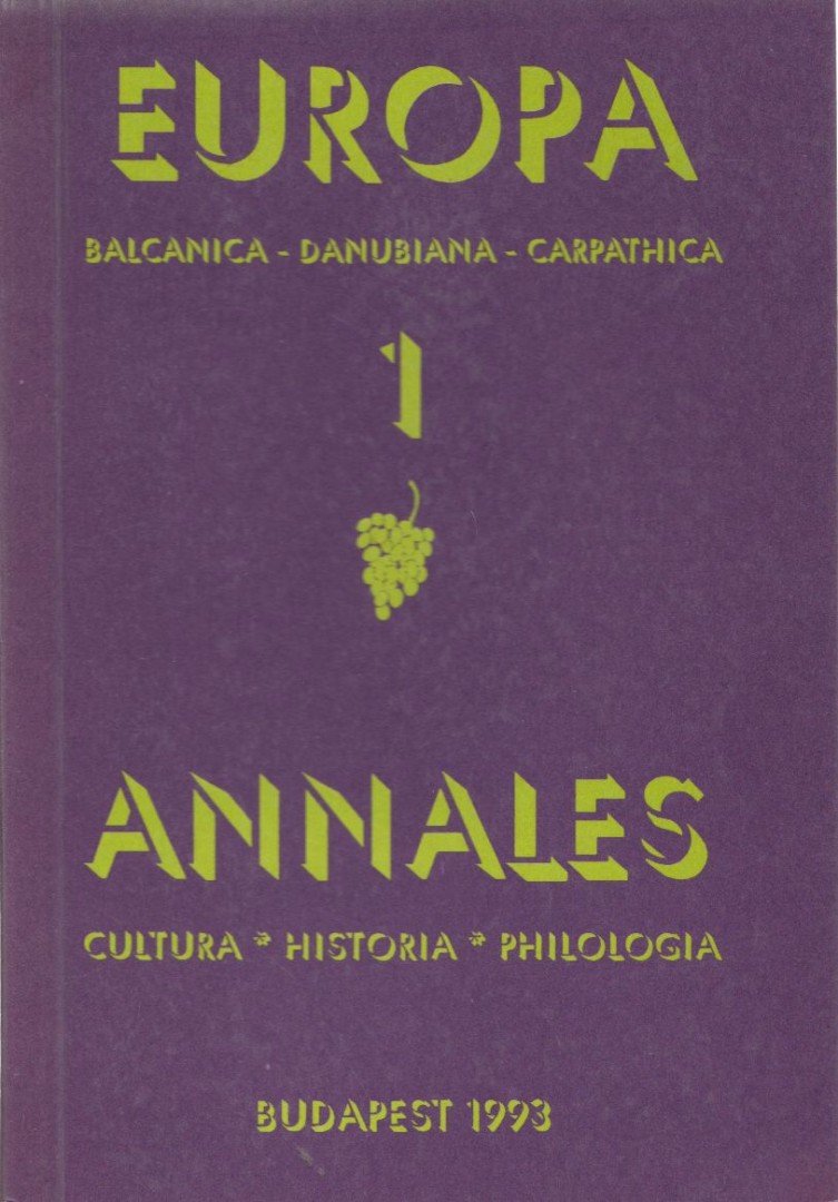 Miskolczy Ambrus - Europa Annales 1. [antikvár]