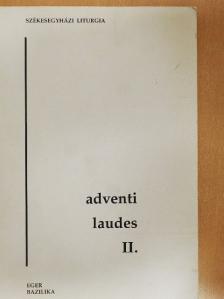 Urbán Péter - Adventi laudes II.  [antikvár]