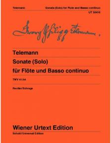 TELEMANN - SONATE FÜR FLÖTE UND BASSO CONTINUO. TAFELMUSIK I, 5 (TWV 41:h4)