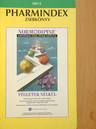 Dr. Hampel Ferenc - Pharmindex zsebkönyv 2001/2. [antikvár]