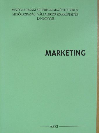 Dr. Horváth Ágnes - Marketing  [antikvár]