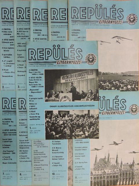 Dr. Tardos Béla - Repülés 1981. (nem teljes évfolyam) [antikvár]
