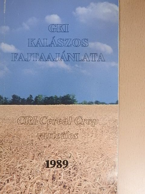 Cseuz László - GKI kalászos fajtaajánlata [antikvár]