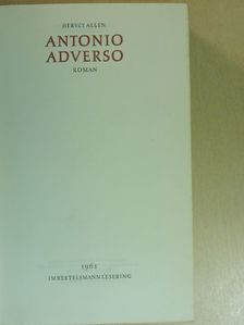 Hervey Allen - Antonio Adverso [antikvár]