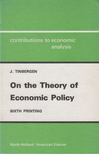 J. Tinbergen - On the Theory of Economic Policy [antikvár]