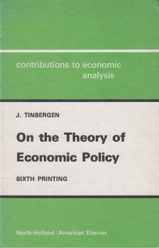 J. Tinbergen - On the Theory of Economic Policy [antikvár]