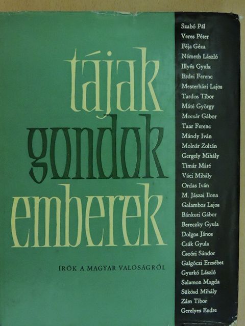 Bánkuti Gábor - Tájak-gondok-emberek [antikvár]