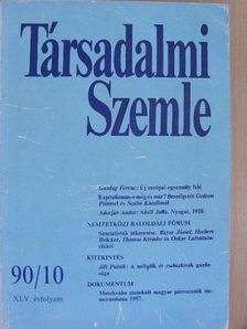 Adorján Andor - Társadalmi szemle 1990. október [antikvár]