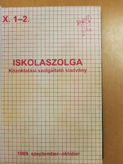 Iskolaszolga 1999. szeptember - 2000. június [antikvár]