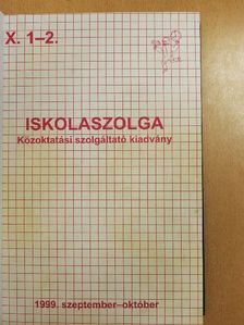 Iskolaszolga 1999. szeptember - 2000. június [antikvár]