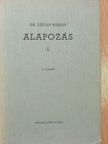 Dr. Széchy Károly - Alapozás I. [antikvár]