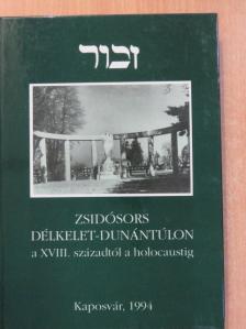 Andrássy Antal - Zsidósors Délkelet-dunántúlon [antikvár]