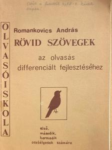 Romankovics András - Olvasóiskola [antikvár]