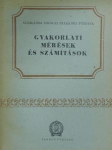 Pálfy Sándor - Gyakorlati mérések és számítások [antikvár]
