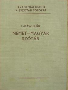 Halász Előd - Német-magyar szótár [antikvár]