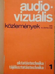 Audio-Vizuális Közlemények 1975. [antikvár]