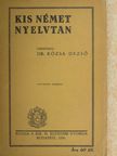 Kis német nyelvtan [antikvár]