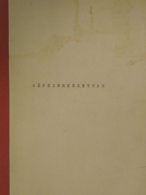 Kovács Lajos - Gépszerkezettan [antikvár]