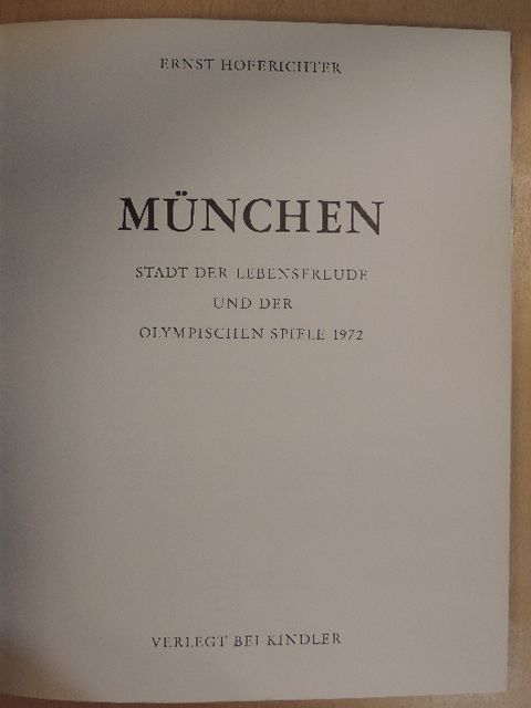 Ernst Hoferichter - München [antikvár]