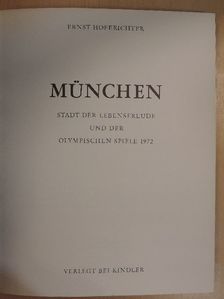 Ernst Hoferichter - München [antikvár]