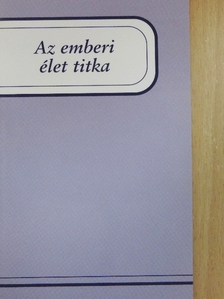 Az emberi élet titka [antikvár]