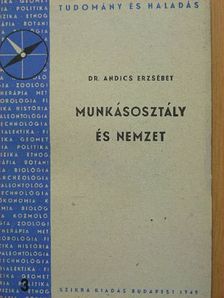 Dr. Andics Erzsébet - Munkásosztály és nemzet [antikvár]