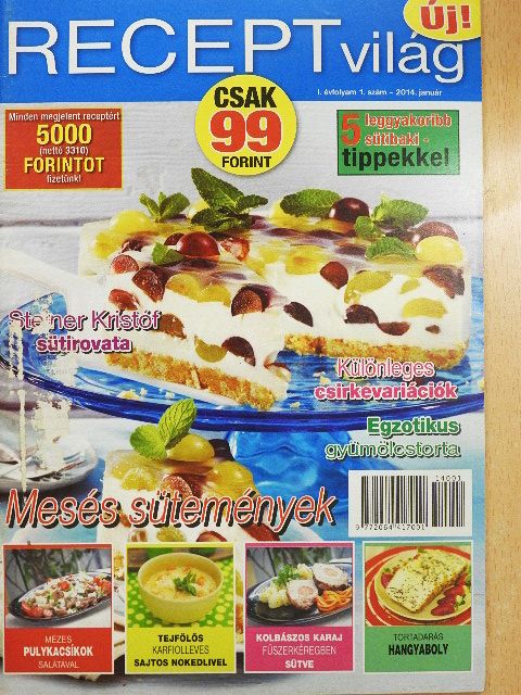 Receptvilág 2014. január [antikvár]