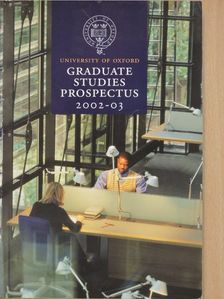 Graduate Studies Prospectus [antikvár]