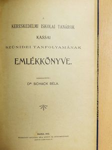 Debreczeni Áron - A kereskedelmi iskolai tanárok kassai szünidei tanfolyamának emlékkönyve [antikvár]
