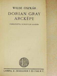 Oscar Wilde - Dorian Gray arcképe [antikvár]