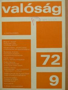 Ádám György - Valóság 1972. szeptember [antikvár]